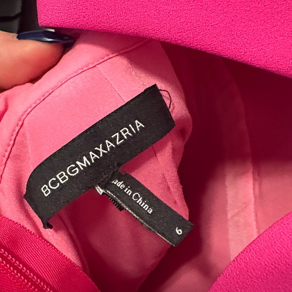 BCBG Pink Halter Dress - Picture 2 of 3